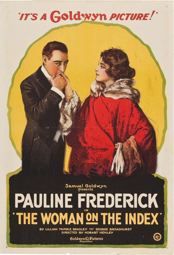The Woman on the Index poster