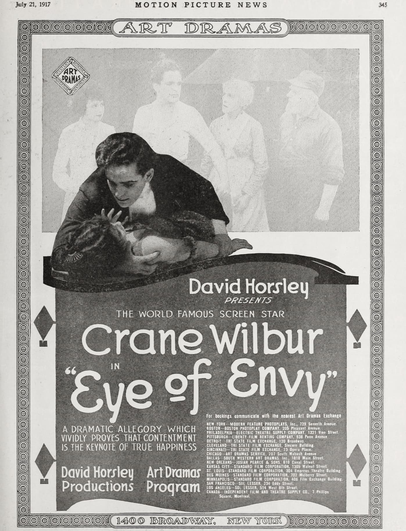 The Eye of Envy poster – Cult Cinema
