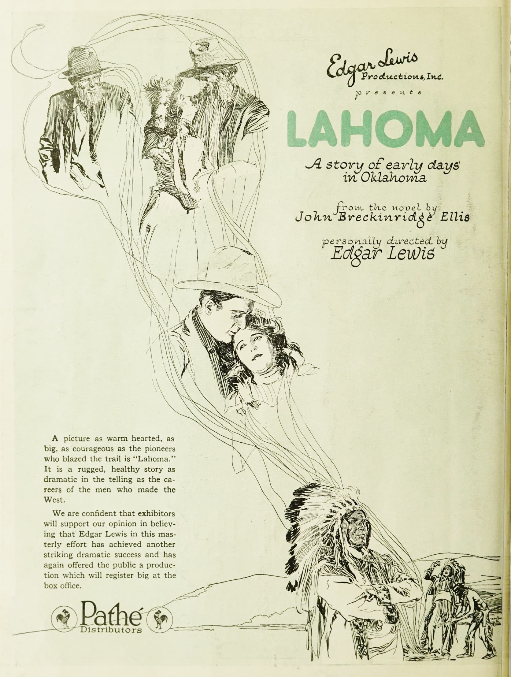 Lahoma poster – Cult Cinema