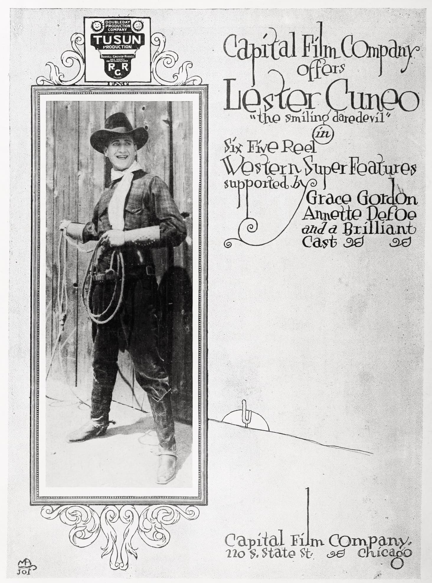 Lone Hand Wilson poster – Cult Cinema