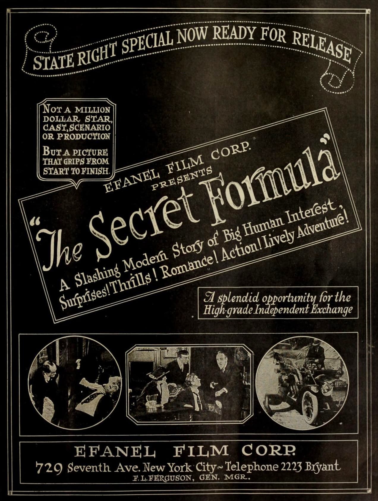 The Secret Formula poster – Cult Cinema