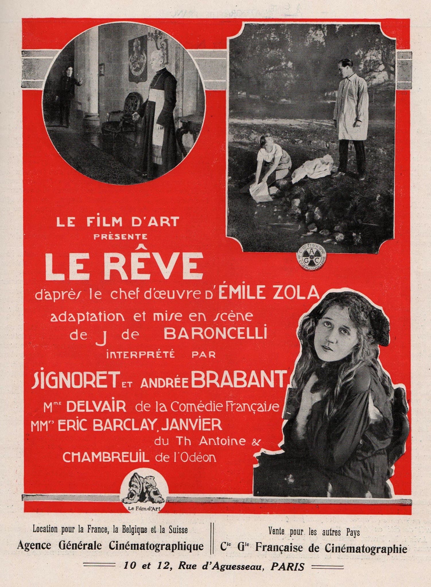 Le rêve poster – Cult Cinema