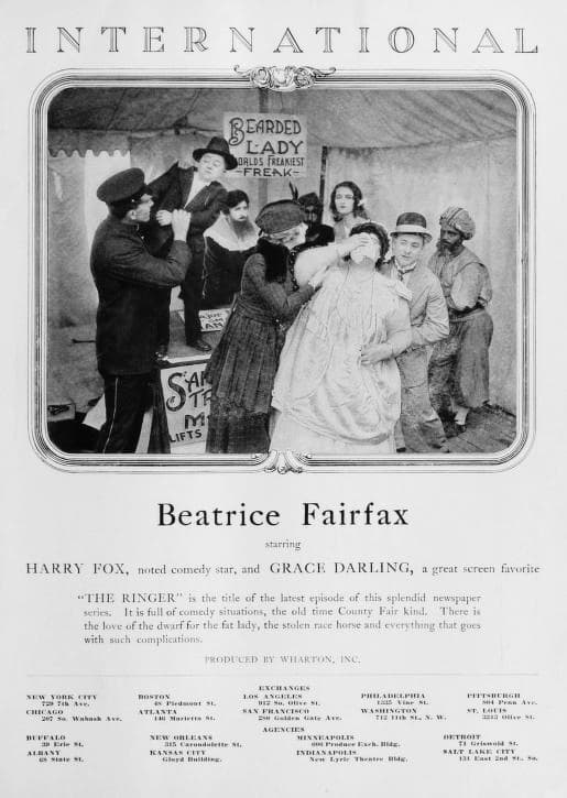 Beatrice Fairfax Episode 13: The Ringer poster