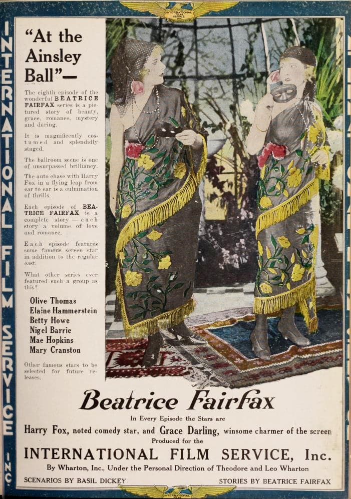 Beatrice Fairfax Episode 8: At the Ainsley Ball poster – Cult Cinema