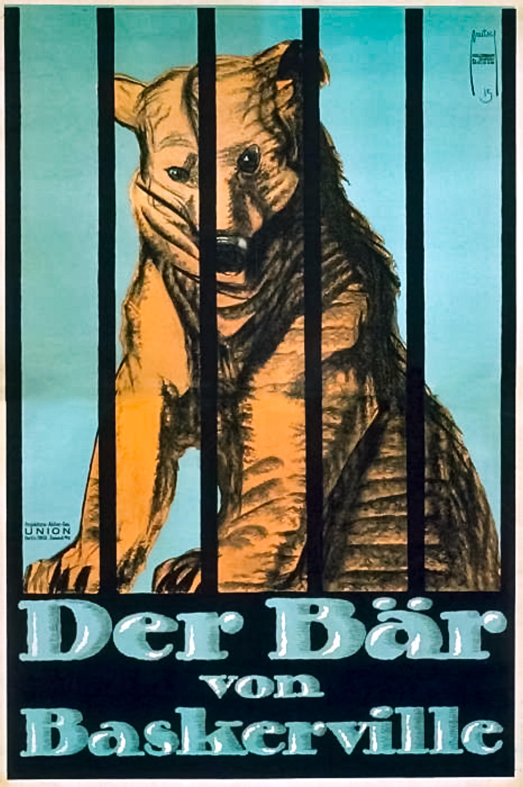 Der Bär von Baskerville (1916) film backdrop