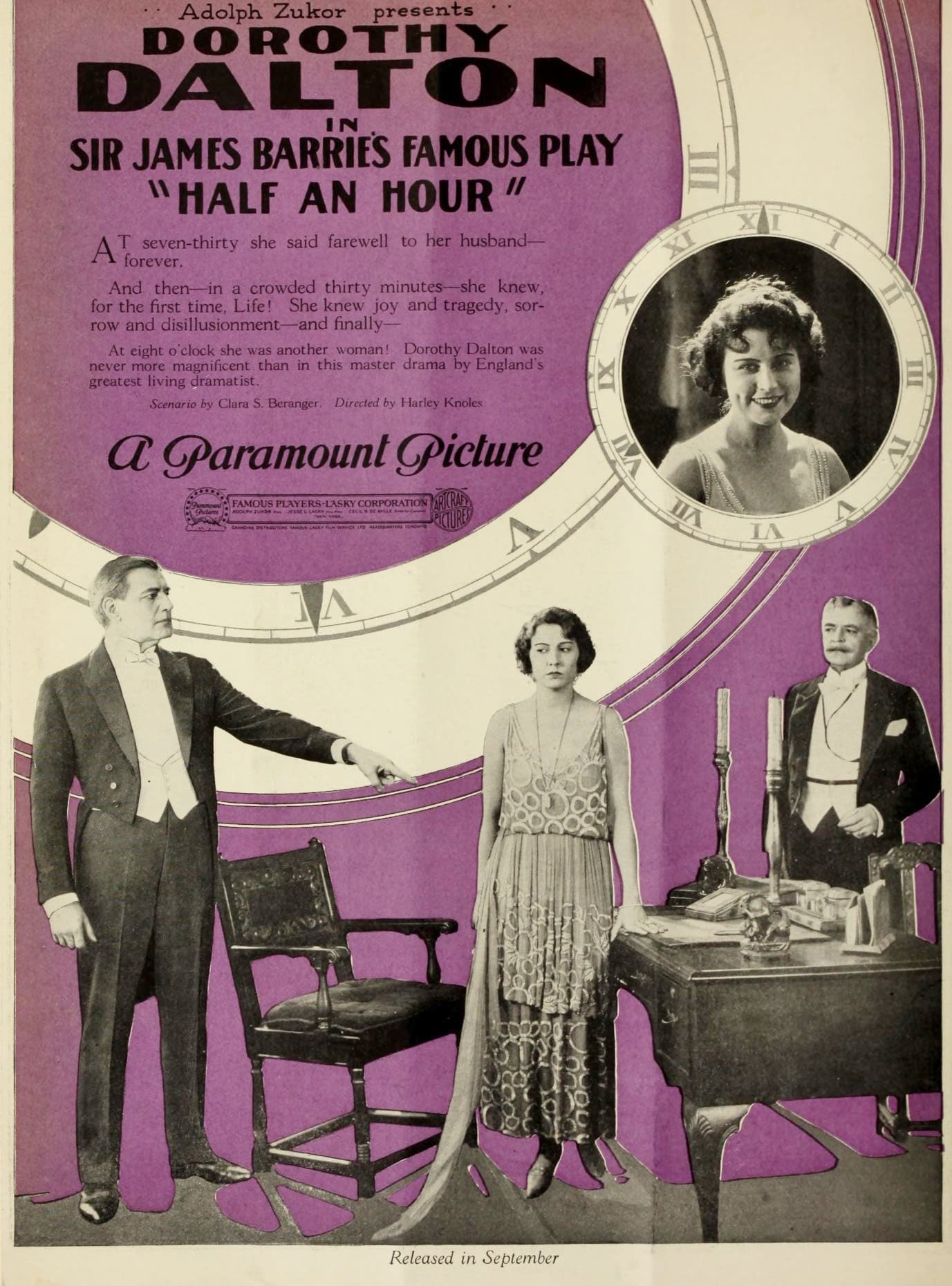 Half an Hour poster – Cult Cinema