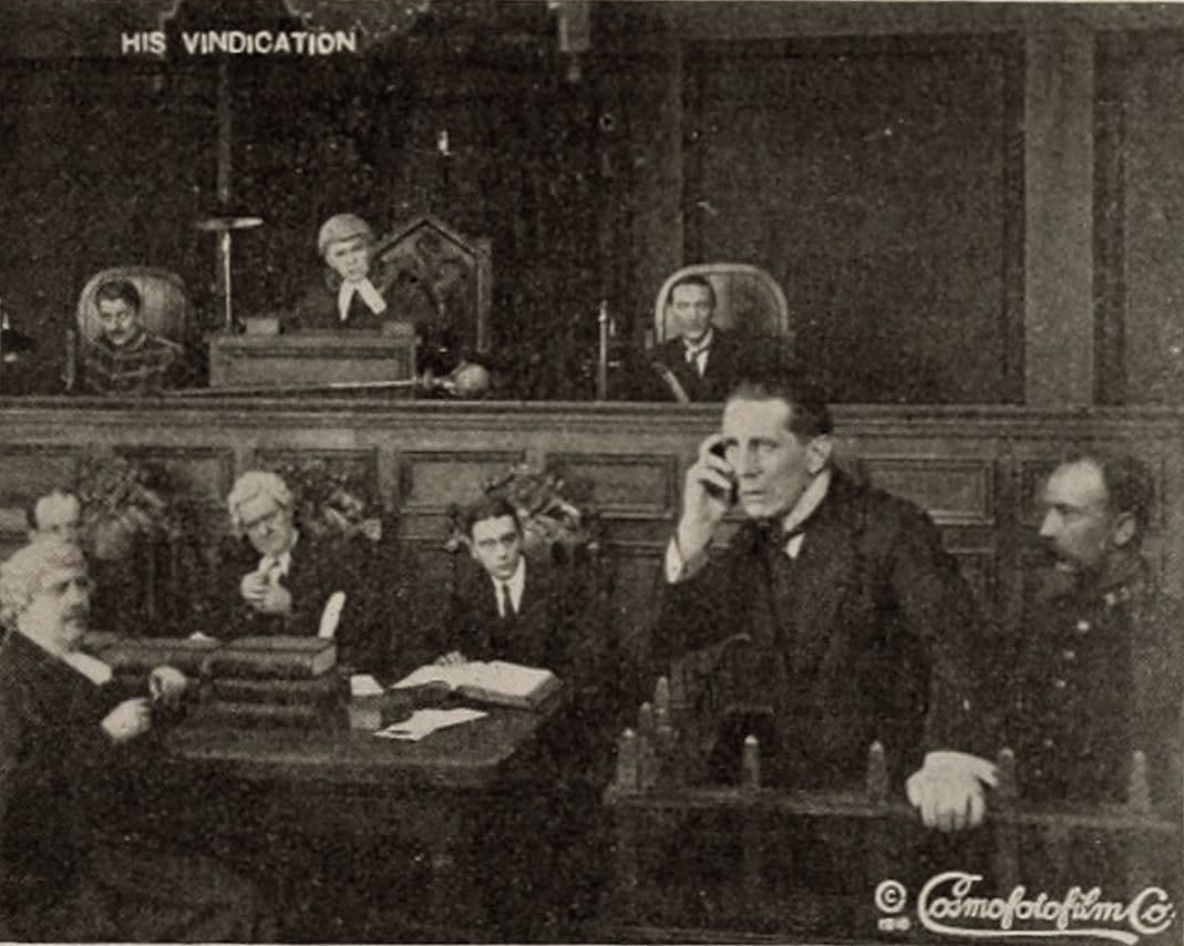 His Vindication poster – Cult Cinema