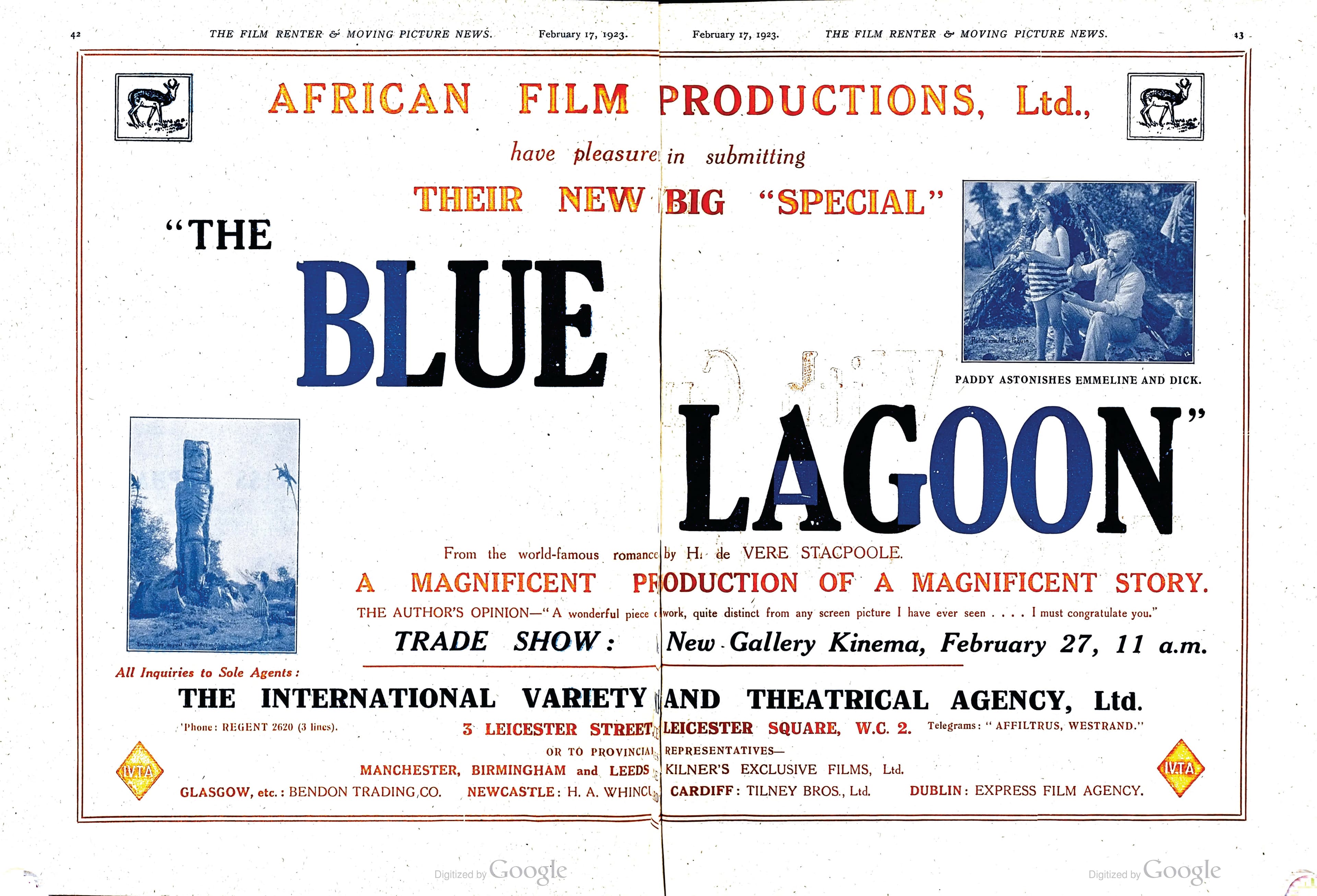 The Blue Lagoon poster – Cult Cinema