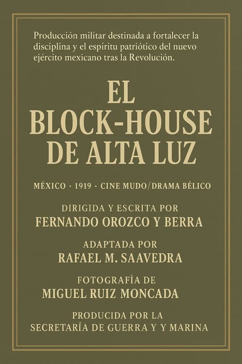 El block-house de alta luz poster – Cult Cinema