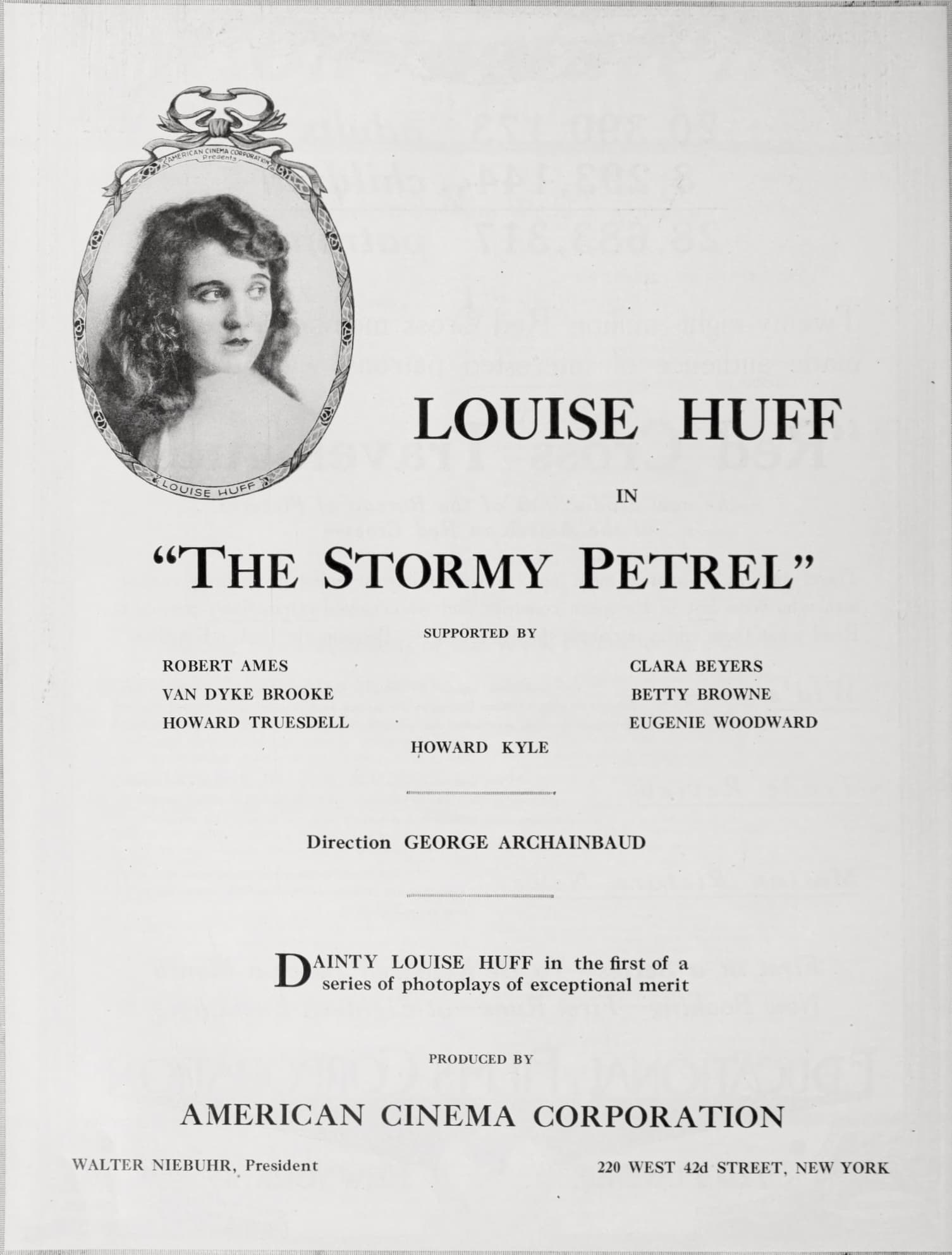 The Stormy Petrel poster