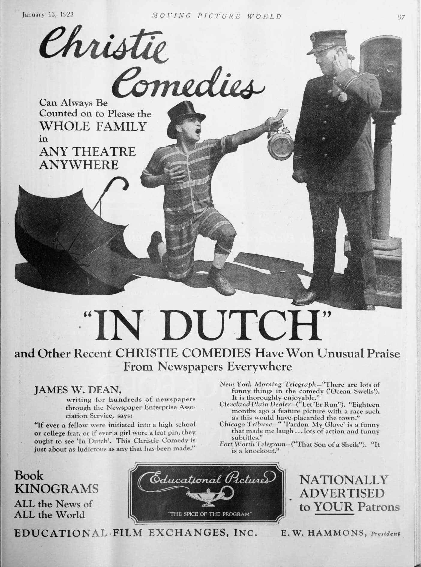 In Dutch poster