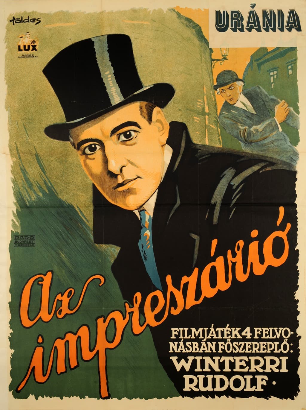 Az impresszárió poster