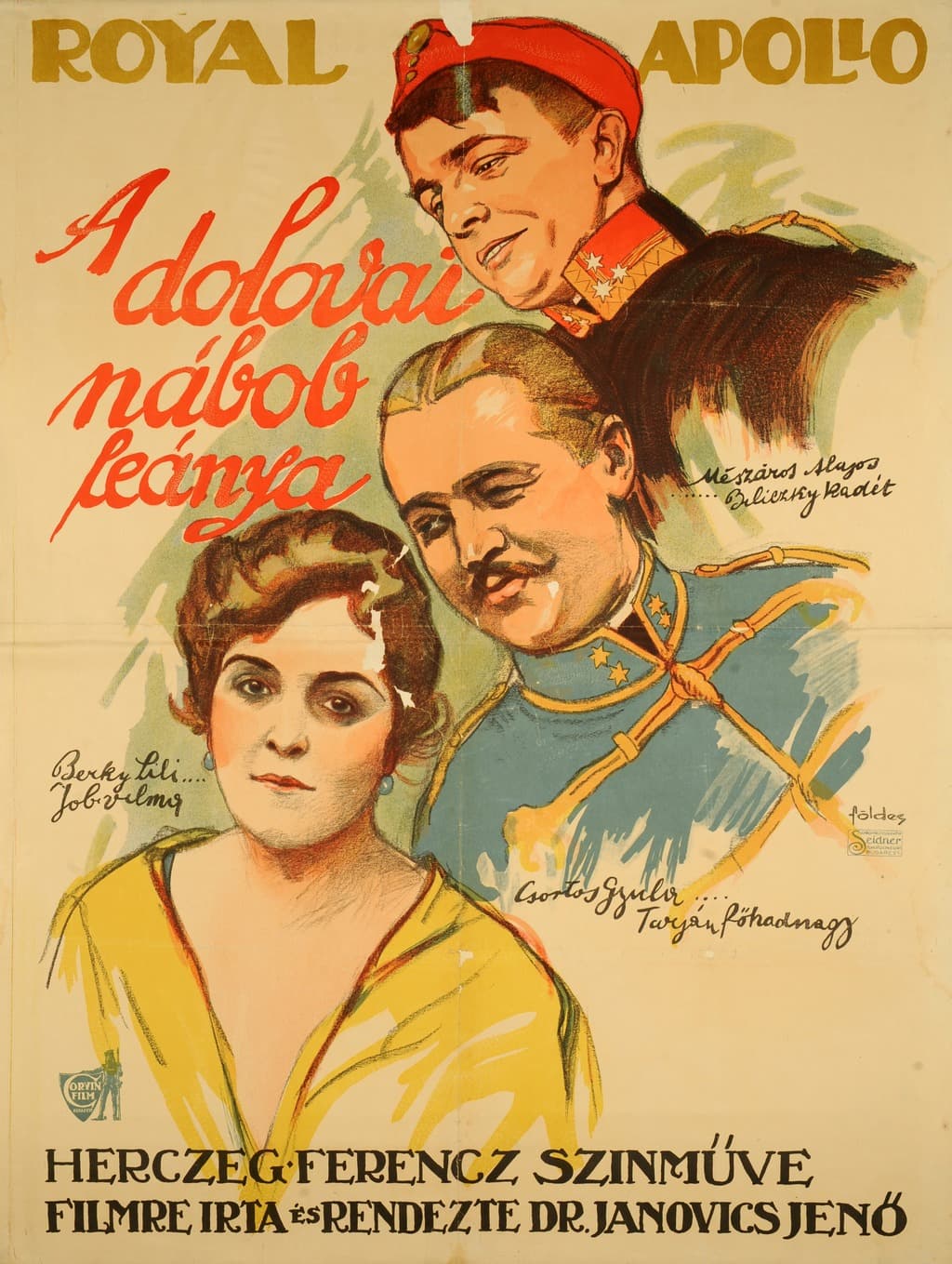 A Dolovai nábob leánya poster