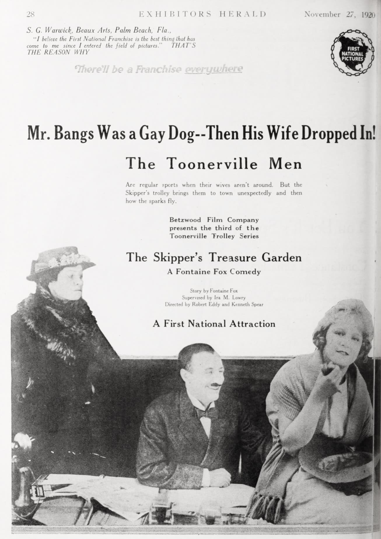 The Skipper's Treasure Garden poster – Cult Cinema