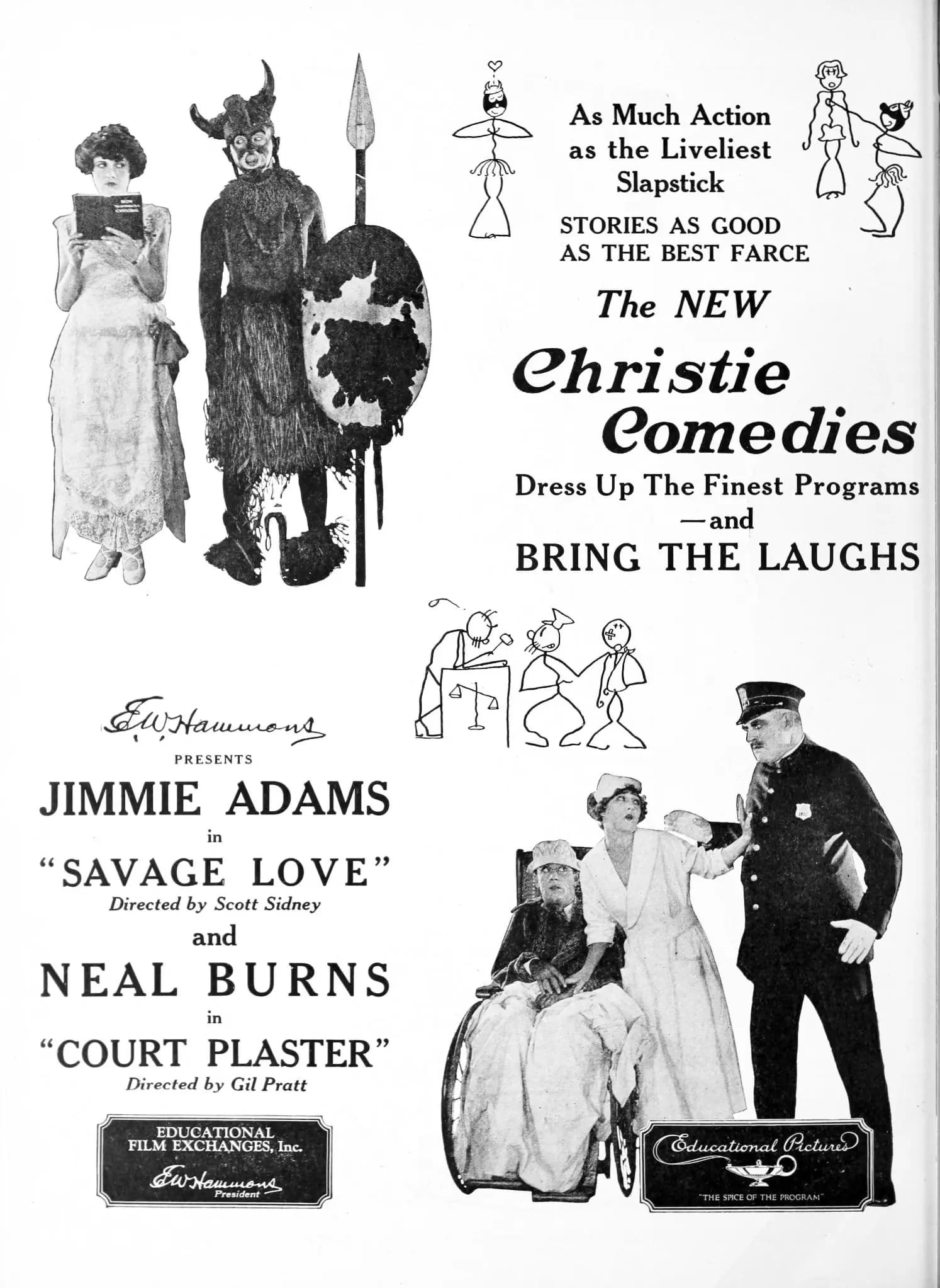 Court Plaster (1924) film backdrop