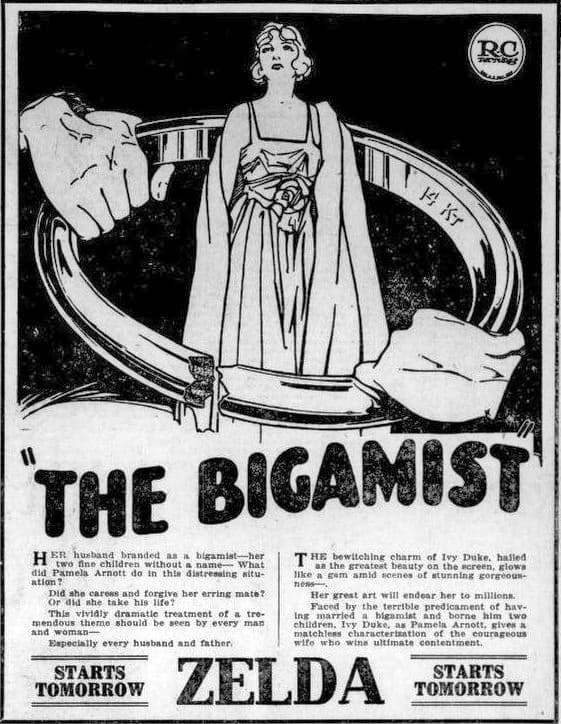 The Bigamist (1921) film backdrop