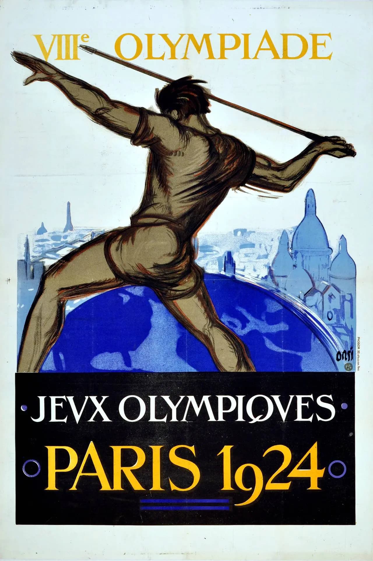 The Olympic Games in Paris 1924 (1925) film backdrop