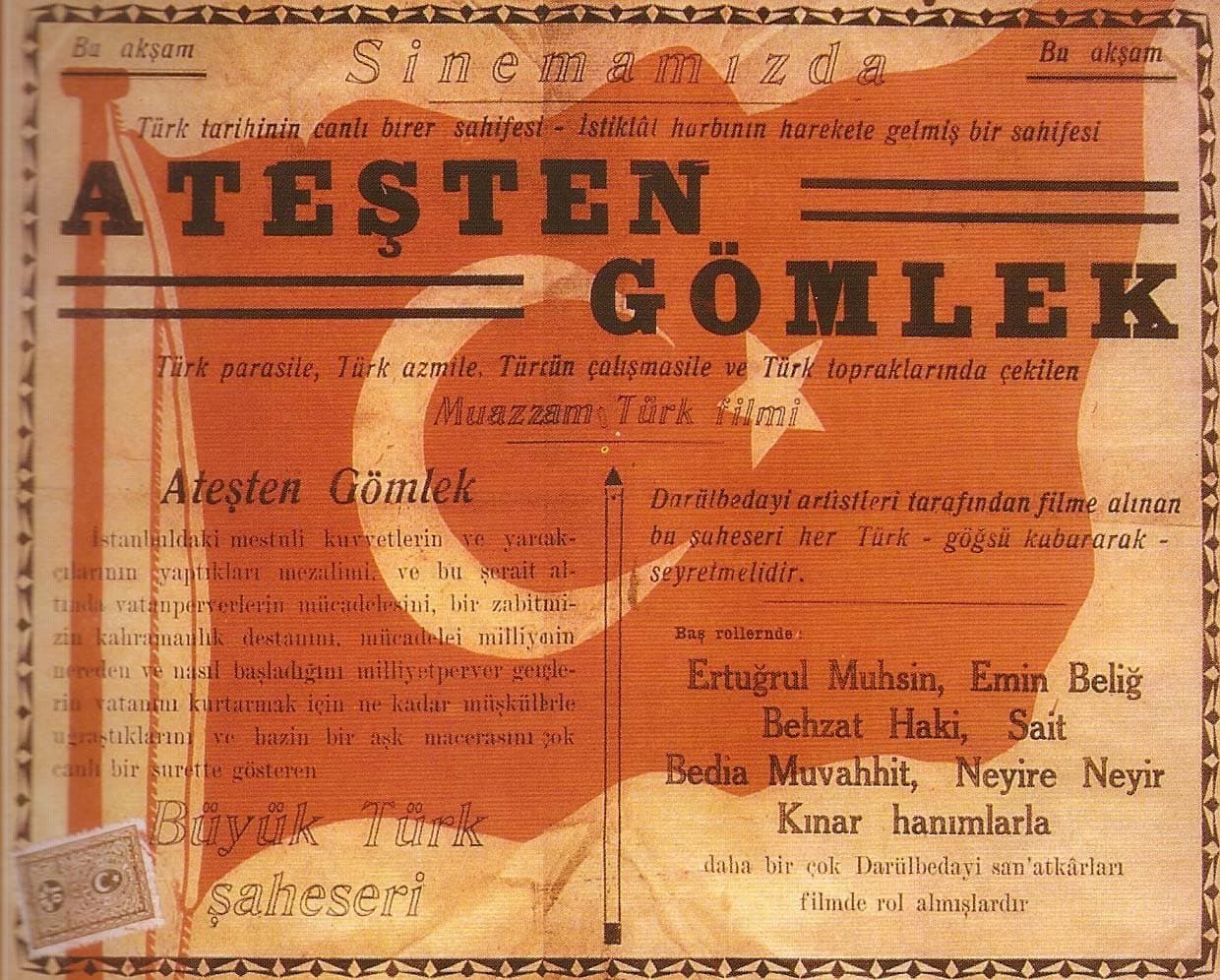 Atesten Gömlek poster