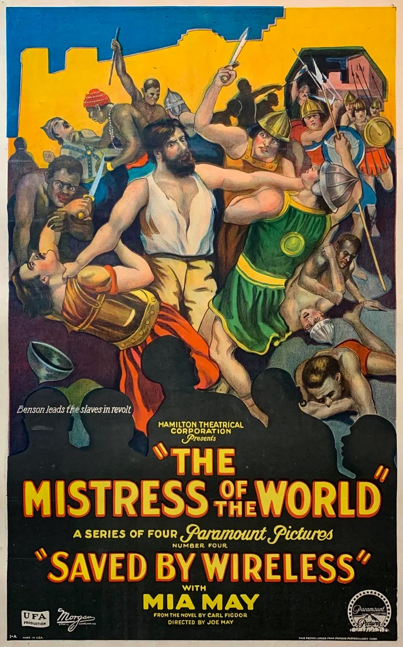 Die Herrin der Welt 4. Teil - König Macombe poster