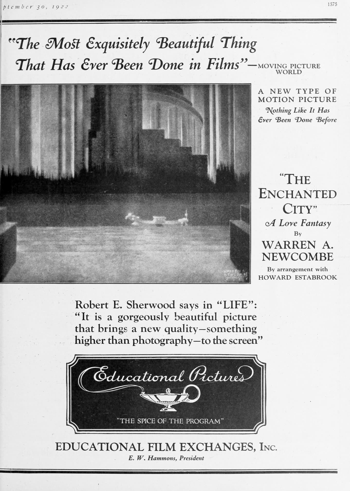 The Enchanted City poster – Cult Cinema