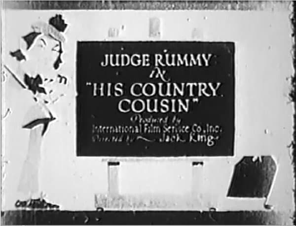 His Country Cousin poster – Cult Cinema
