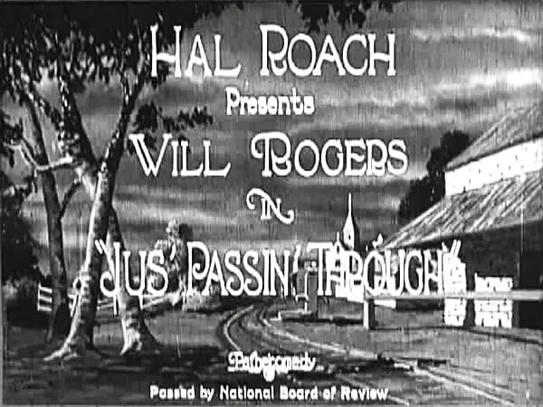 Jus' Passin' Through