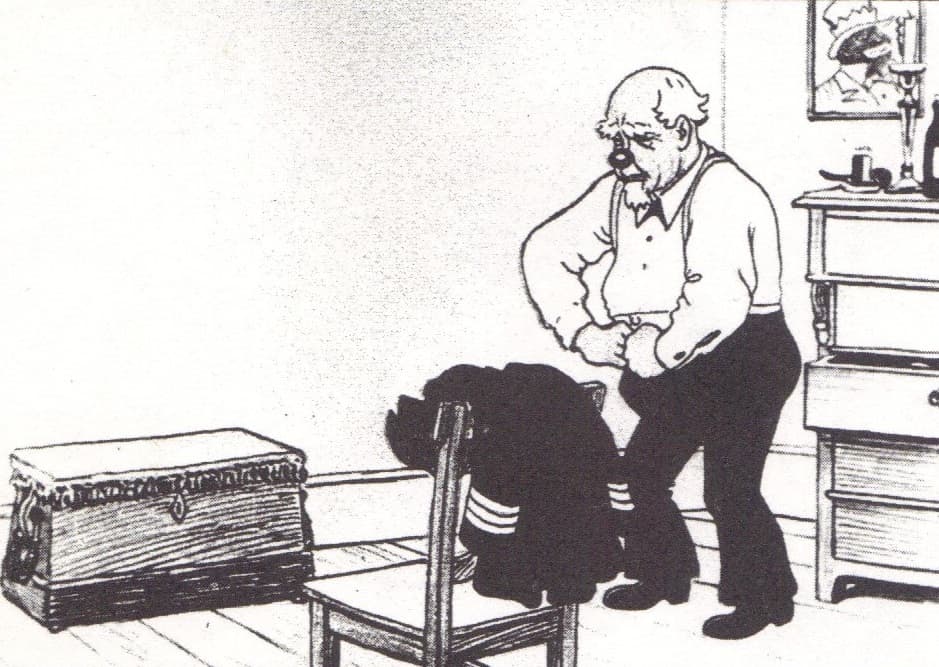 Kapten Grogg har blivit fet