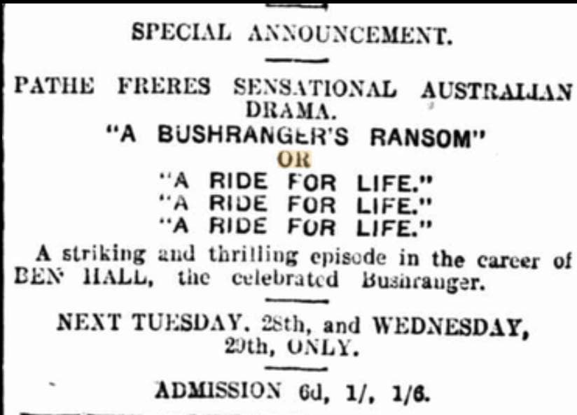 Bushranger's Ransom, or A Ride for Life