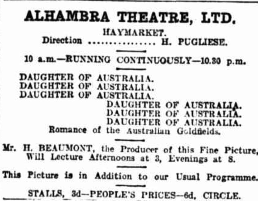 A Daughter of Australia