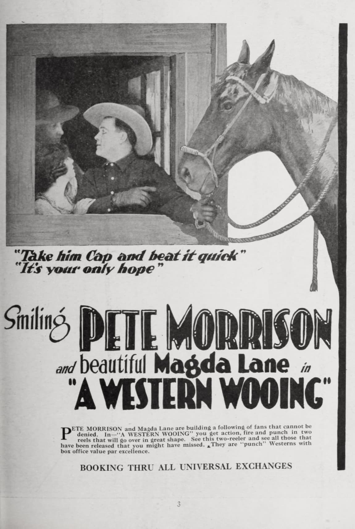 A Western Wooing poster