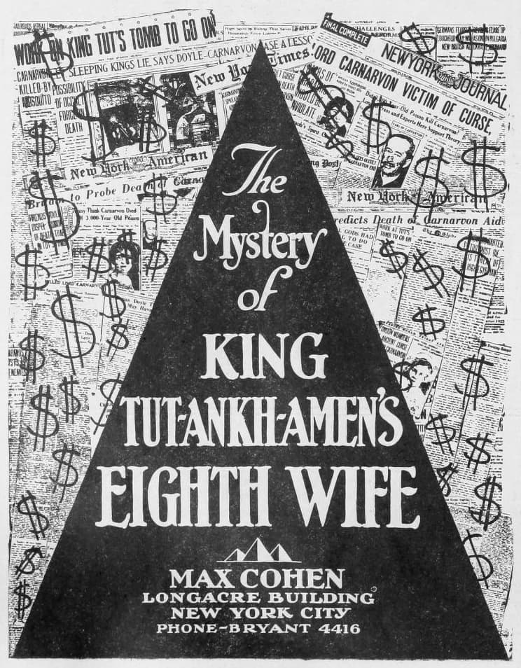 King Tut-Ankh-Amen's Eighth Wife poster – Cult Cinema