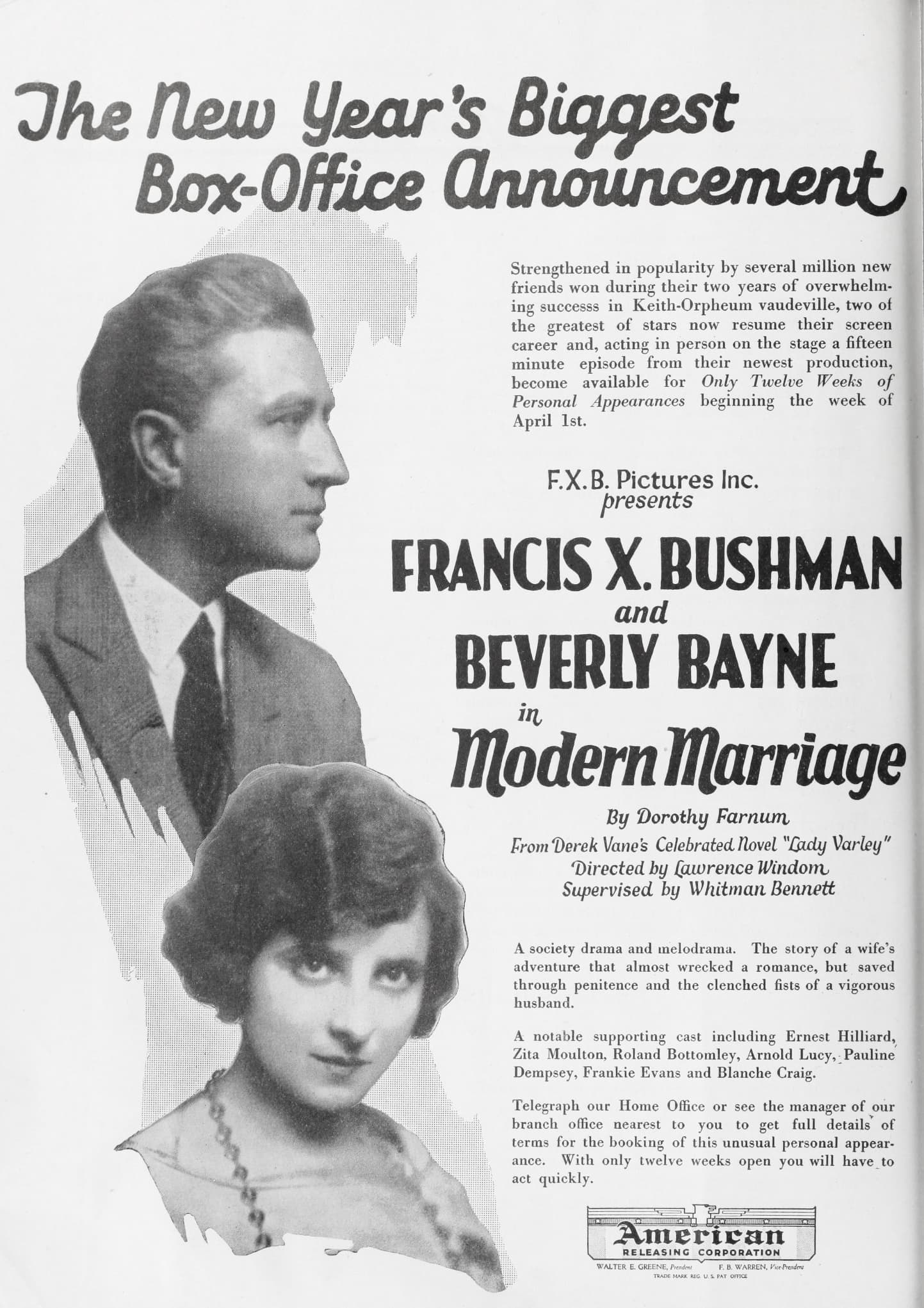 Modern Marriage poster – Cult Cinema