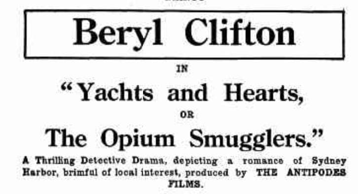 Yachts and Hearts, or The Opium Smugglers