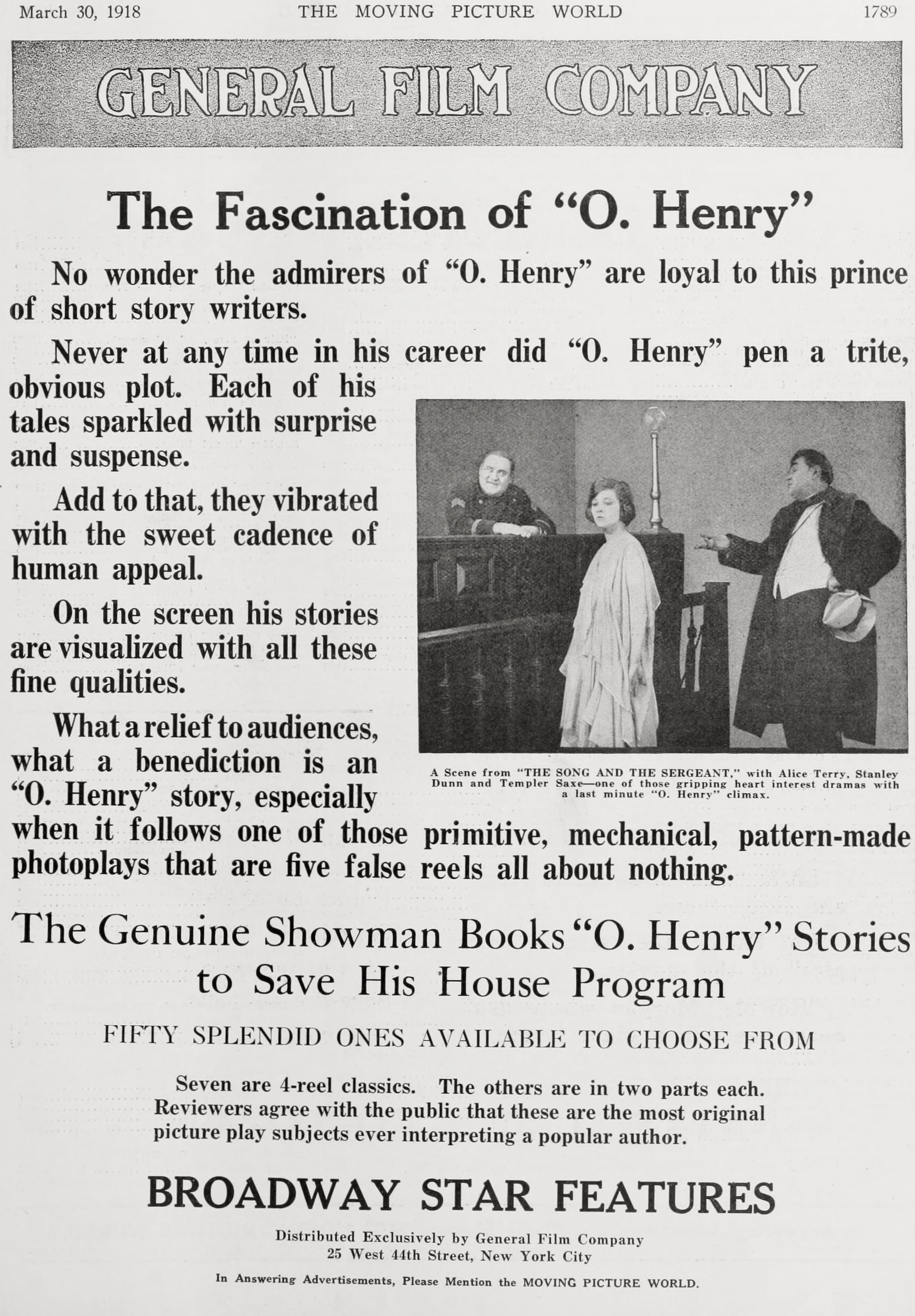 The Song and the Sergeant poster