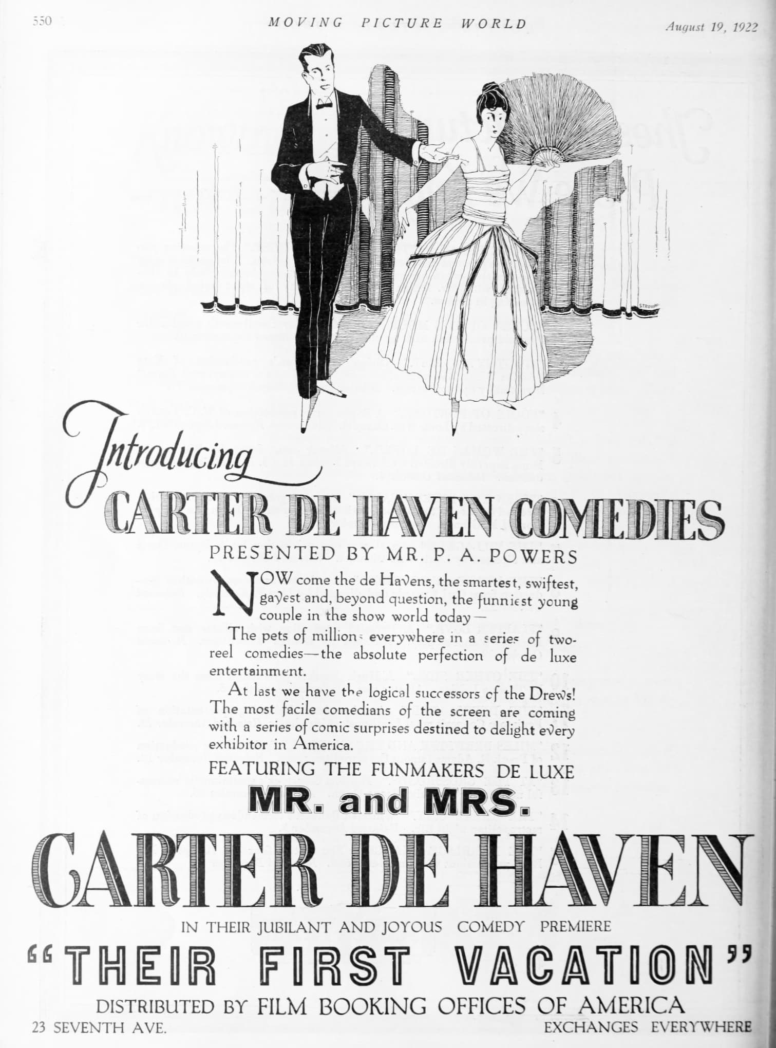 Their First Vacation poster – Cult Cinema