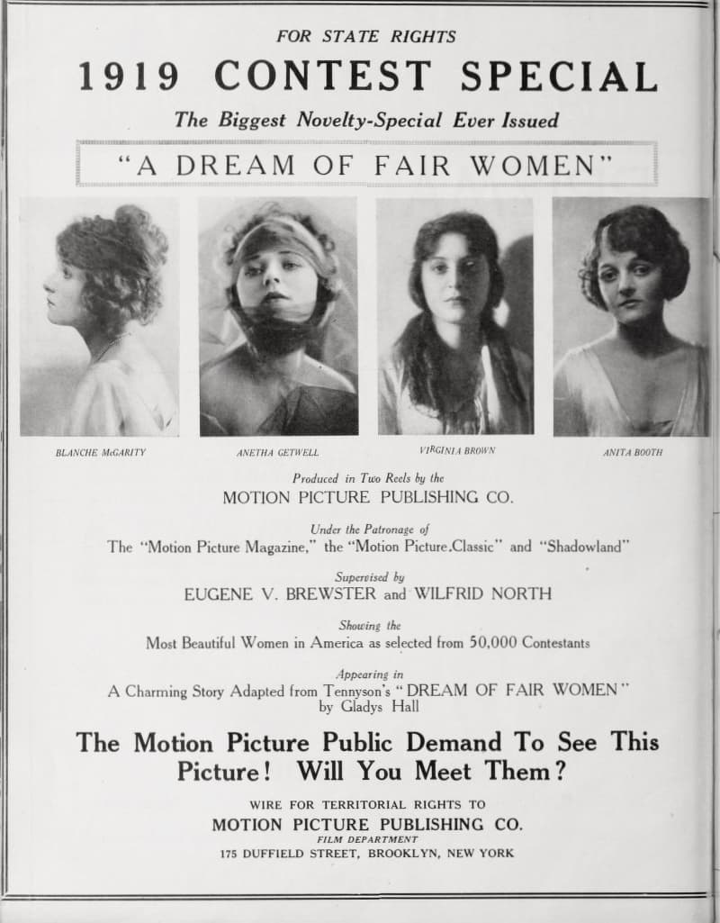 A Dream of Fair Women poster – Cult Cinema