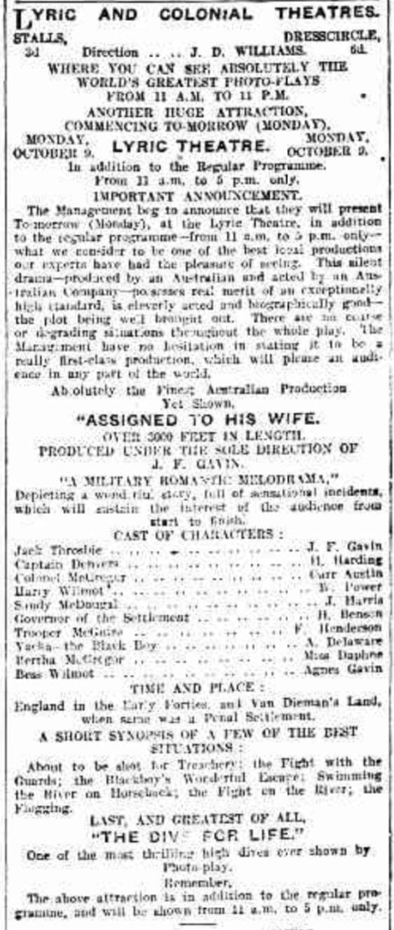 Assigned to His Wife