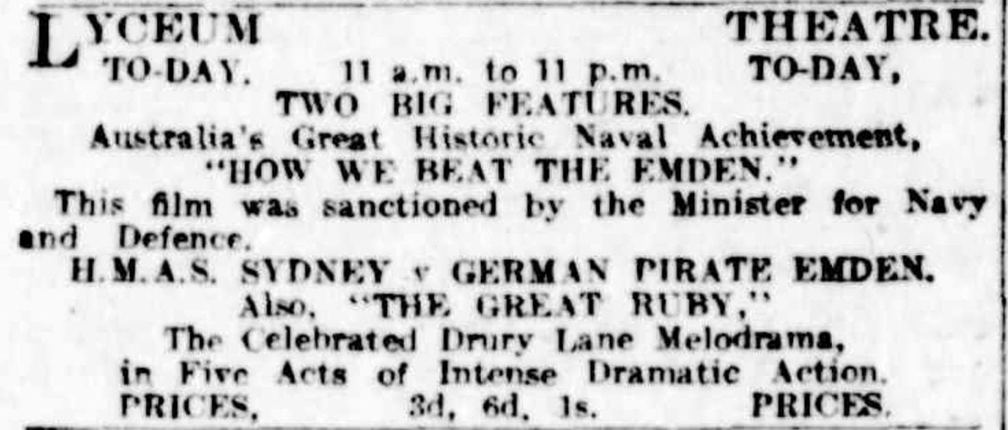 How We Beat the Emden