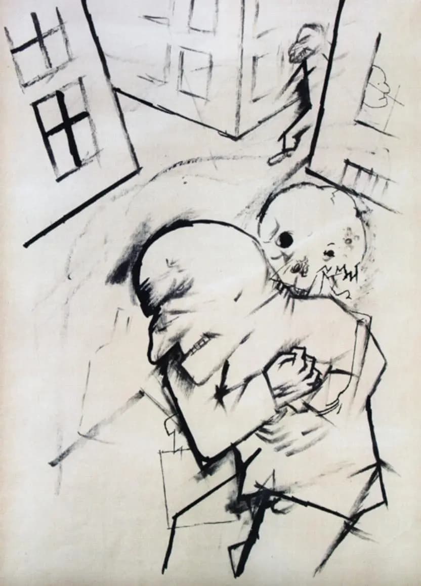 Schaffende Hände: George Grosz