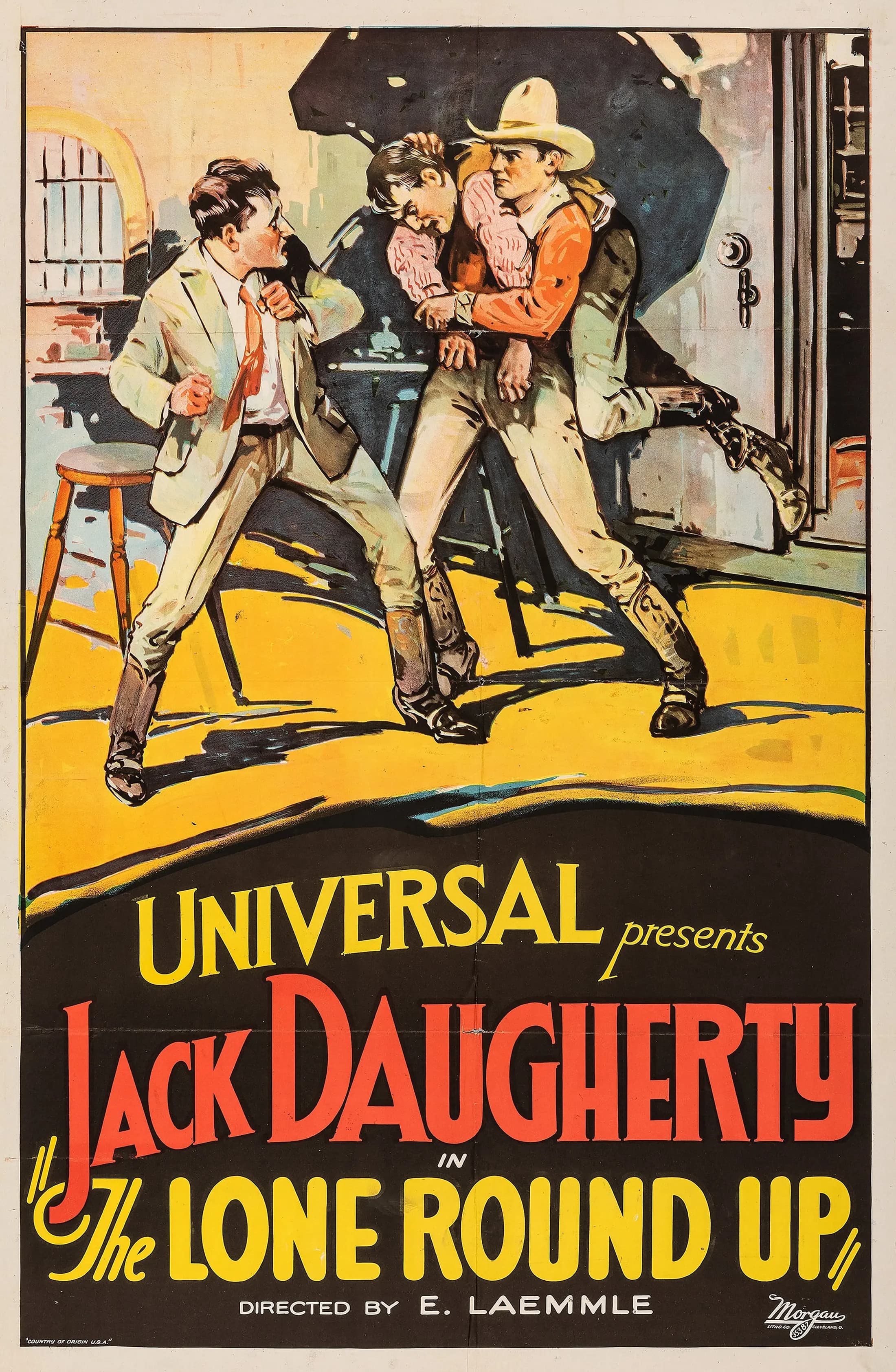 The Lone Round-Up (1924) film backdrop