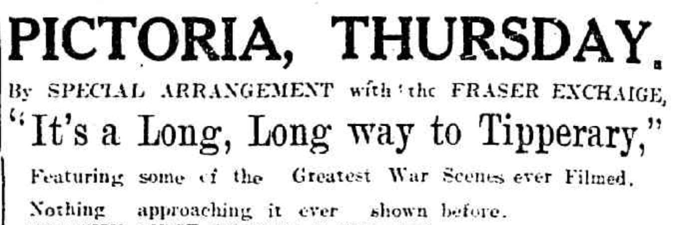 A Long, Long Way to Tipperary poster – Cult Cinema