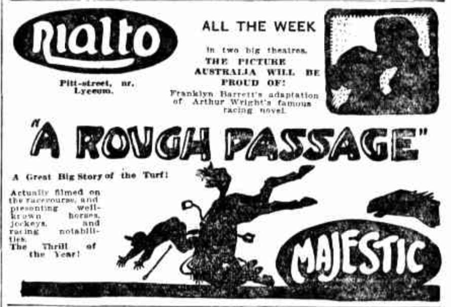 A Rough Passage (1922) film backdrop