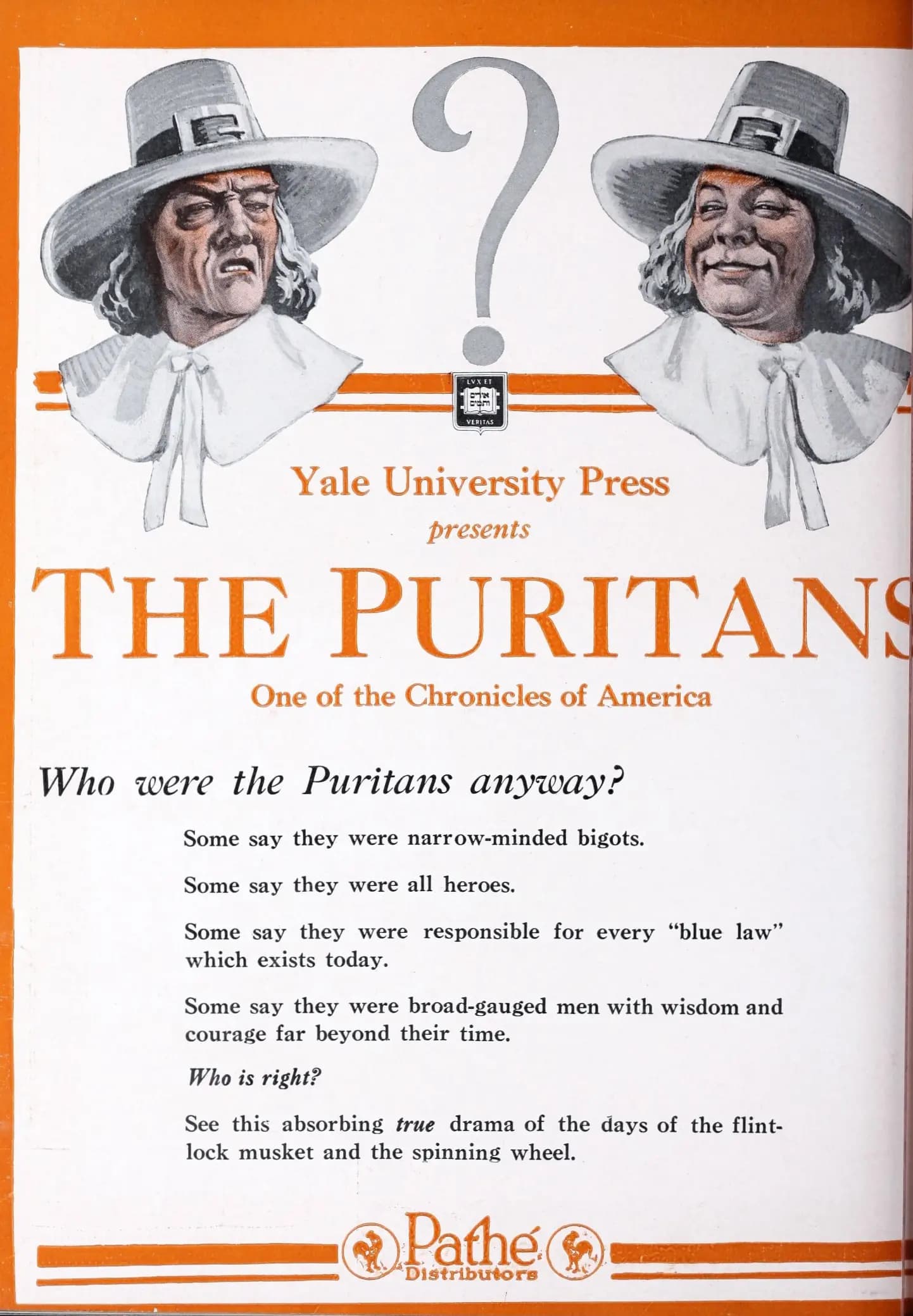 The Puritans (1924) film backdrop