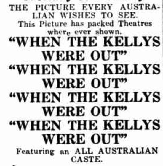 When the Kellys Were Out poster