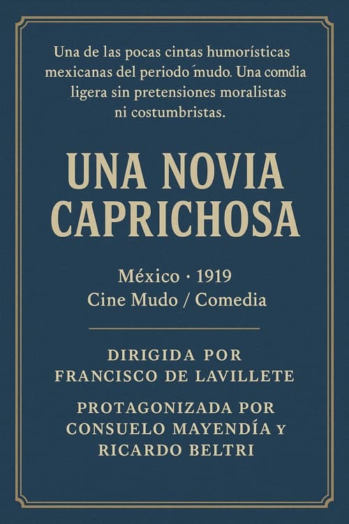 Una novia caprichosa
