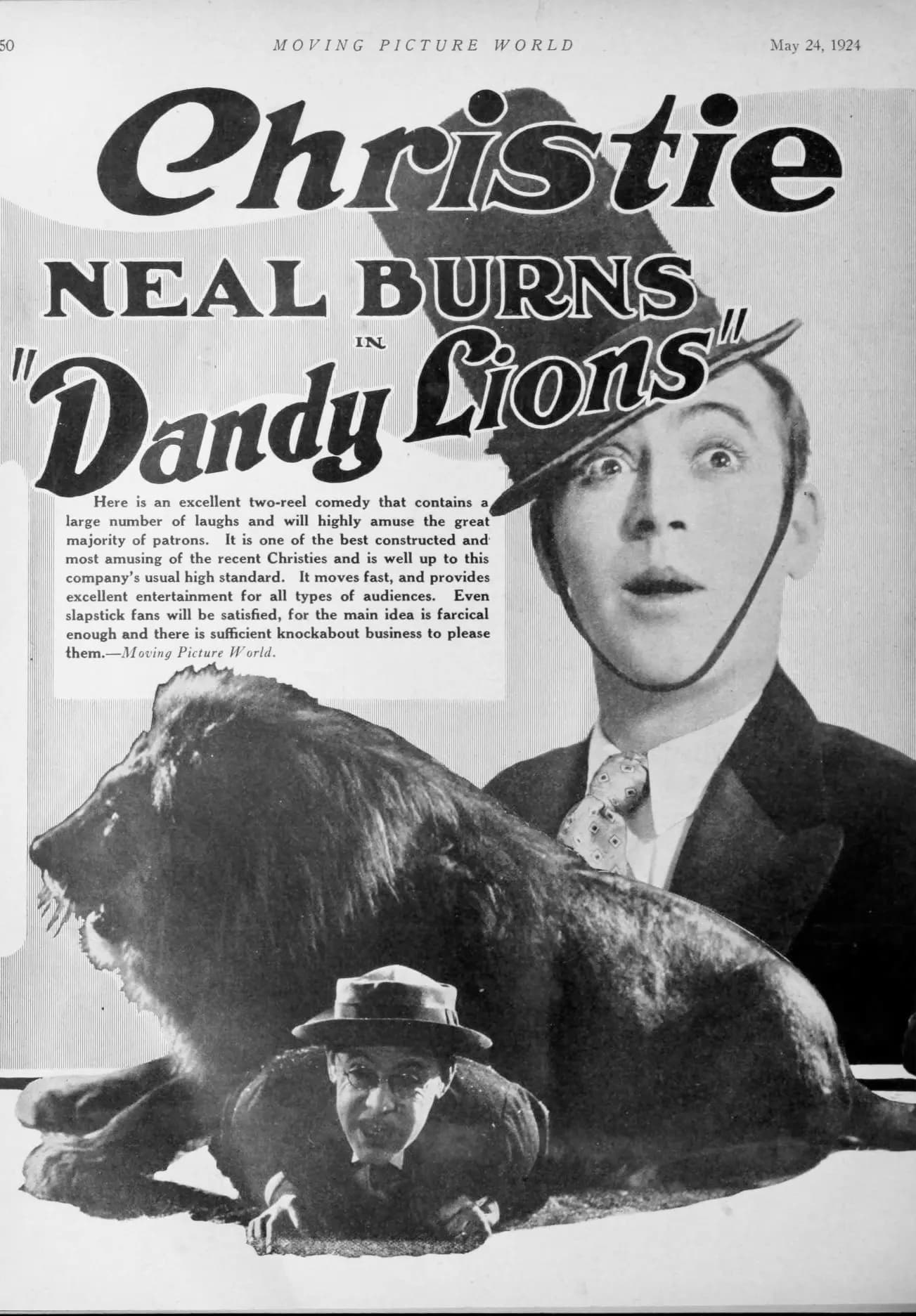 Dandy Lions (1924) film backdrop