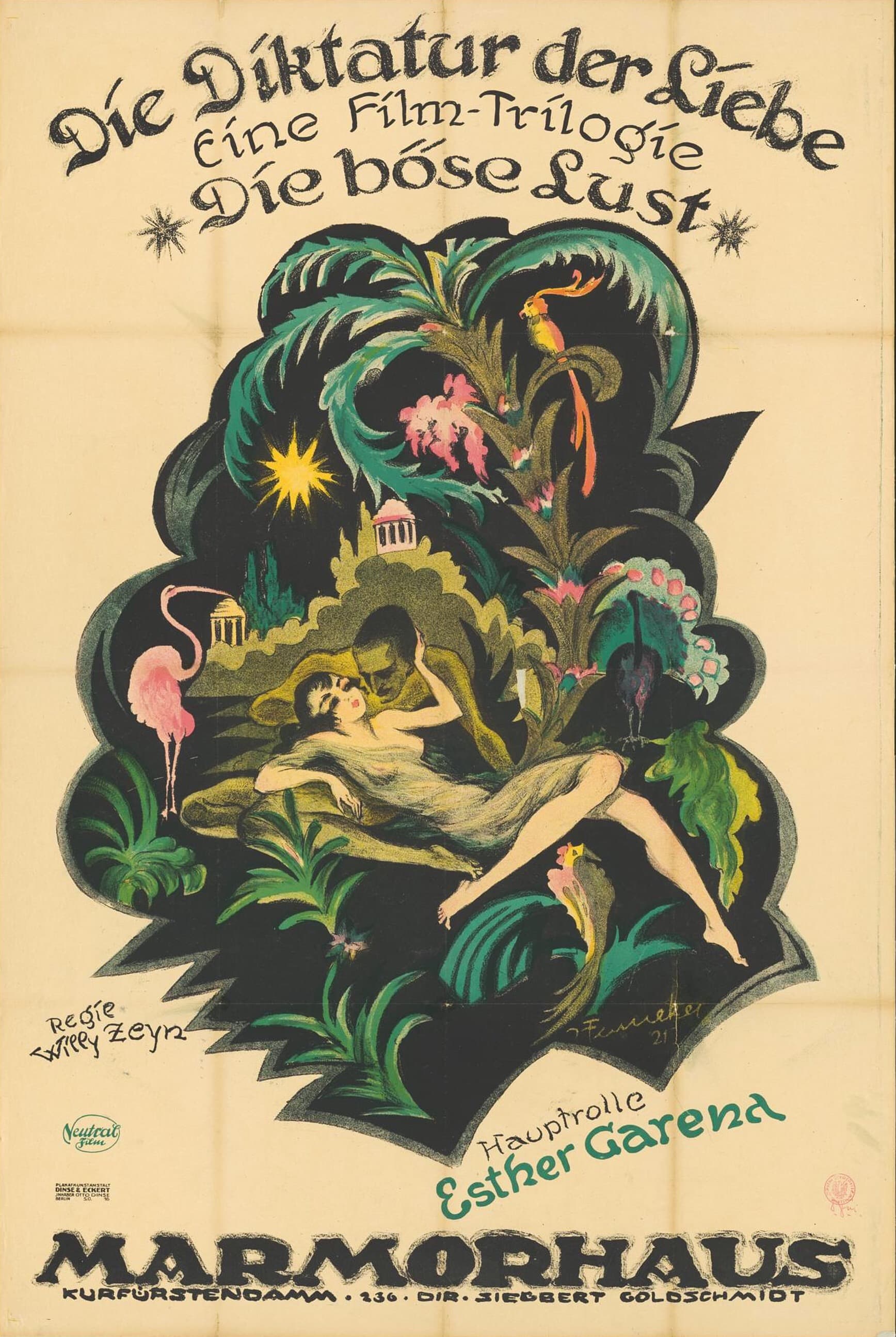 Die Diktatur des Lebens - 1. Teil: Die böse Lust poster