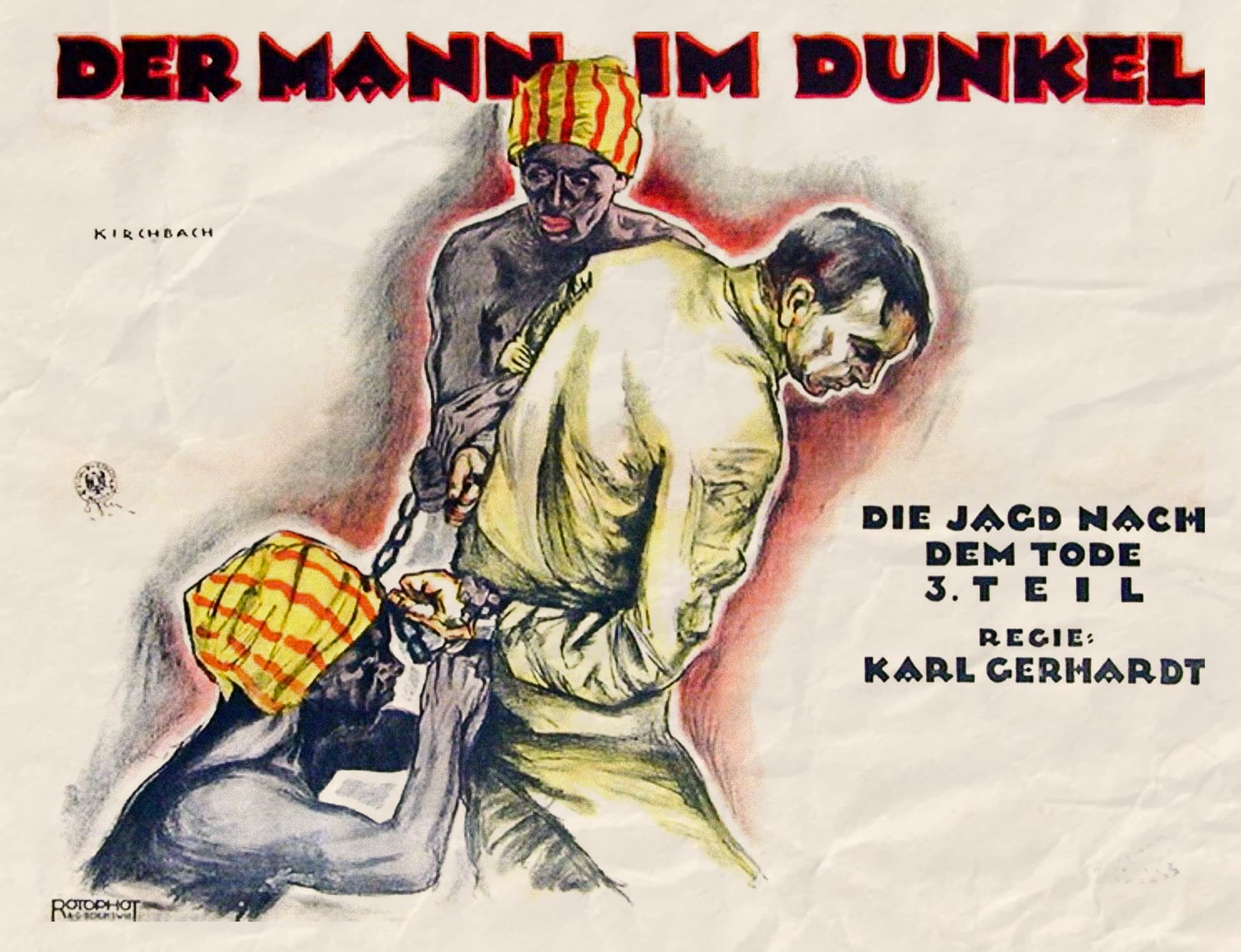 Die Jagd nach dem Tode - 3. Teil: Der Mann im Dunkel poster