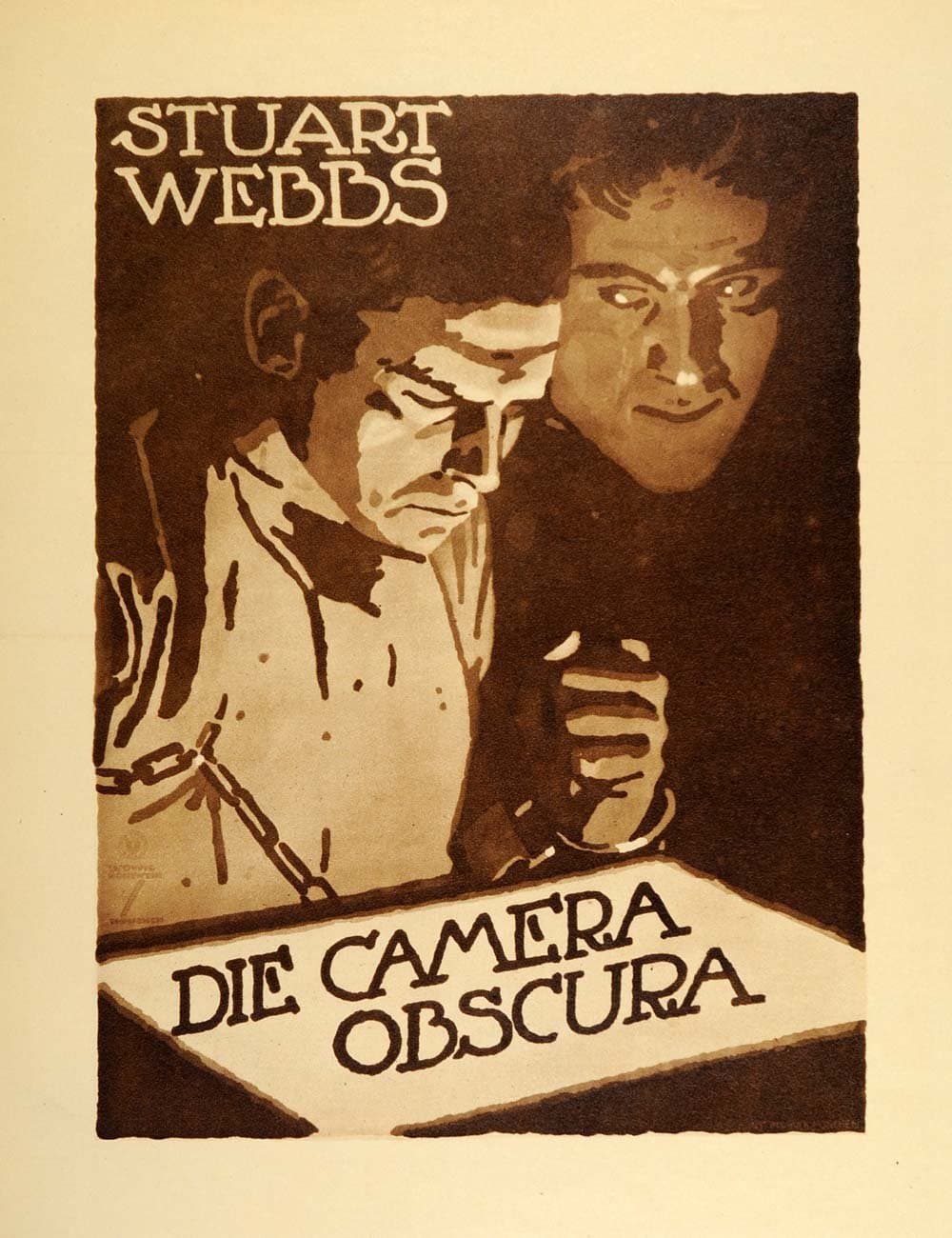 Camera obscura (1921) film backdrop