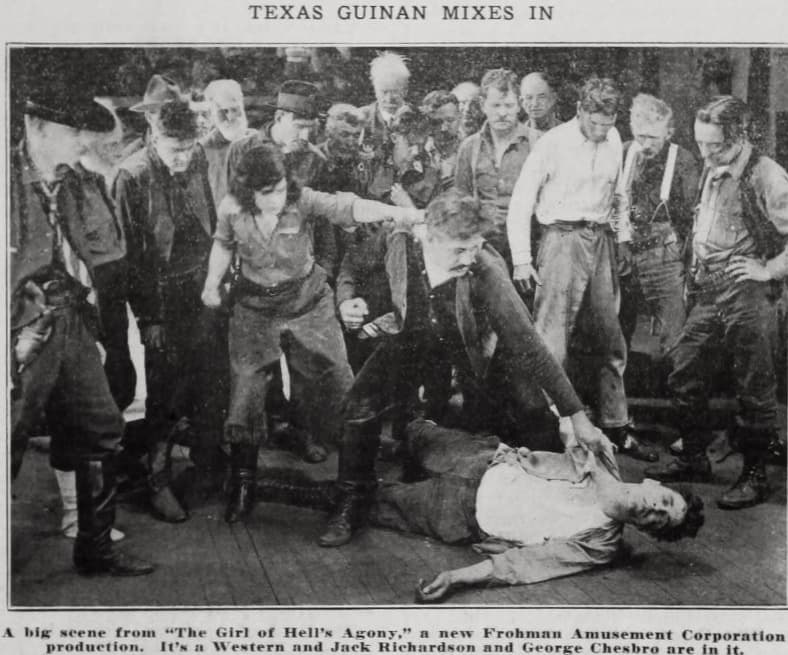 The Girl of Hell's Agony poster